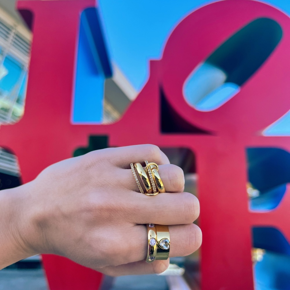 Stacked Link Ring